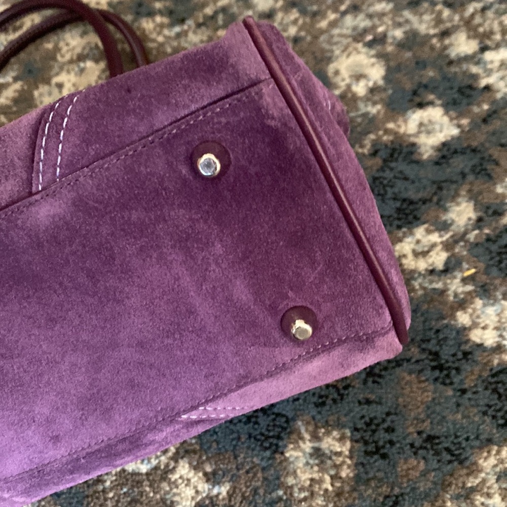 Excellent Vintage Coach Suede bag - Picture 9 of 15